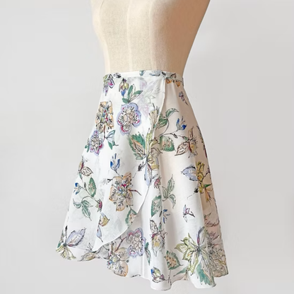 Floral Wrap Skirt - Hana