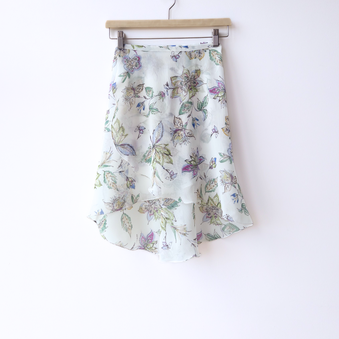 Floral Wrap Skirt - Hana