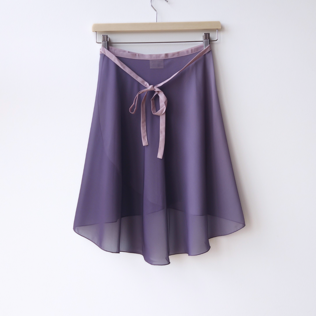 Gradience Wrap Skirt - Mauve