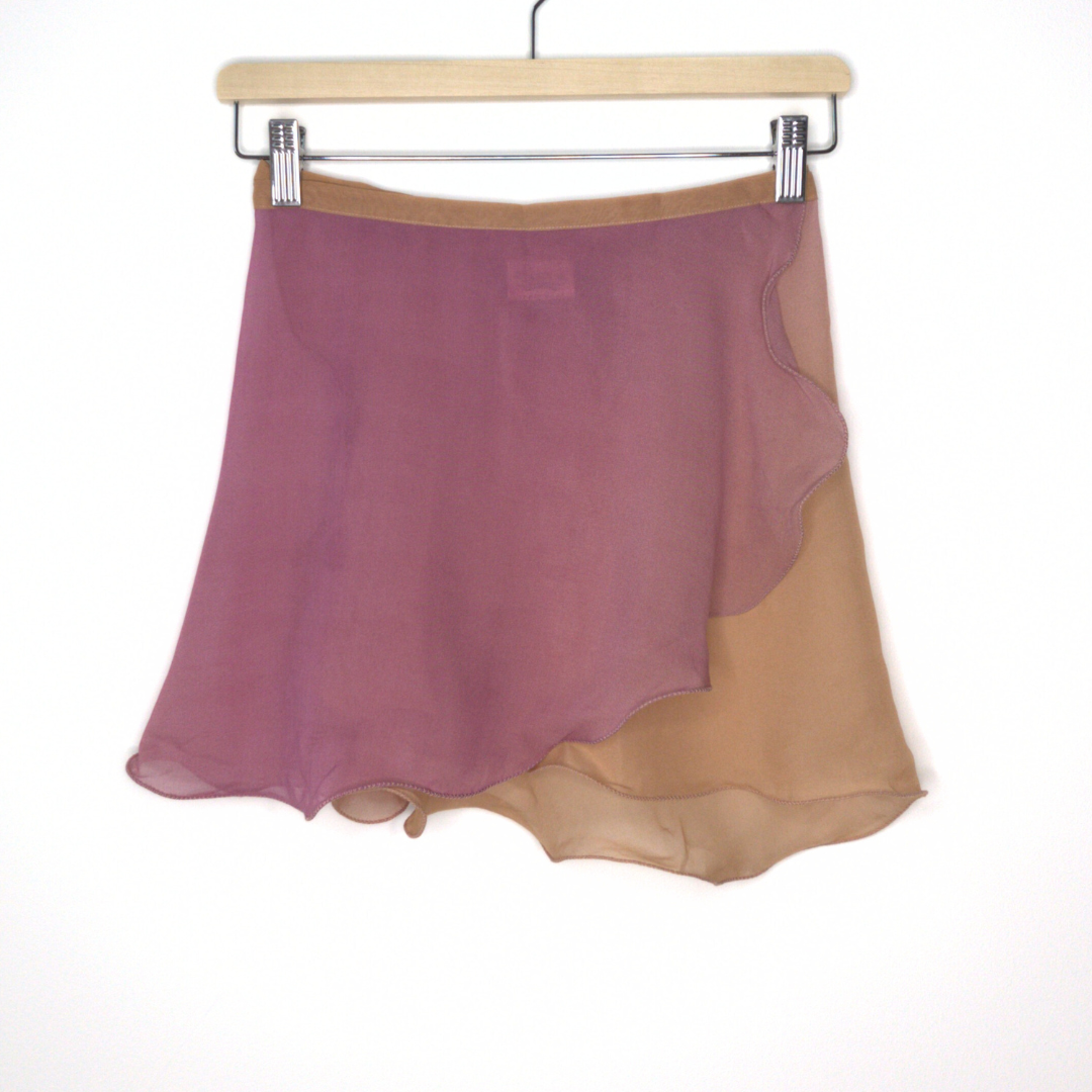 Gradience Wrap Skirt - Orchid