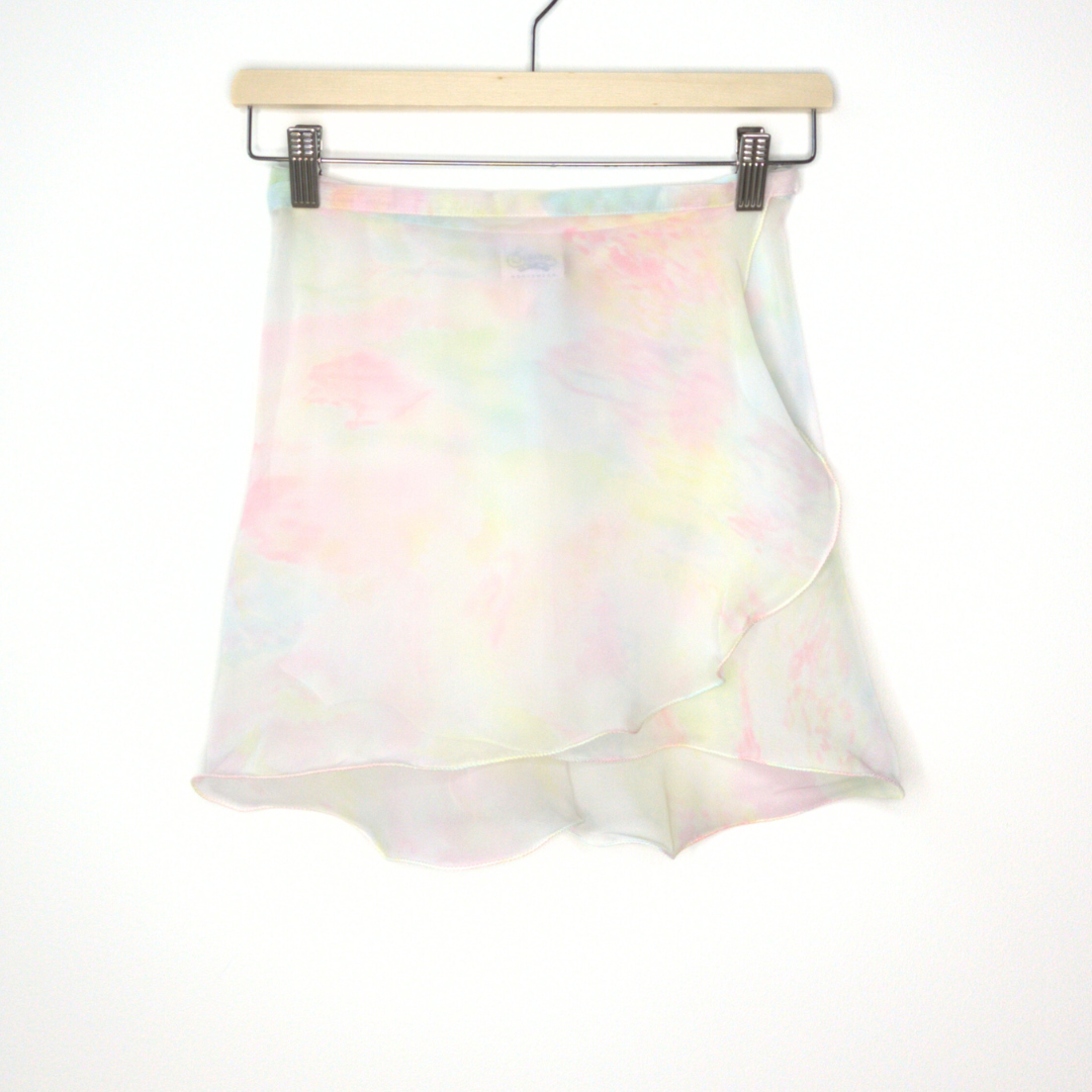 Marble Wrap Skirt - Pastel